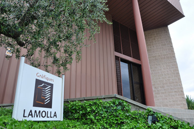 La empresa Grfiques Lamolla lleva en funcionamiento desde 1973
