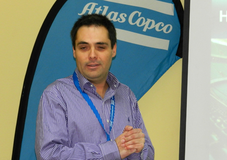 Luis M. Bustos, responsable del departamento de Herramientas de construccin y demolicin en Atlas Copco SAE