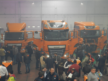 Presentacin de la nueva serie Euro 6 de DAF