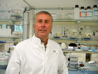 Pedro Guerrero, investigador del grupo Biomat, de la Universidad del Pas Vasco (UPV/EHU)