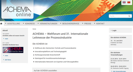 Nueva web de Achema