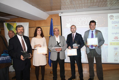 Galardonados de los premios Cristobal la Puerta y Jos Humanes