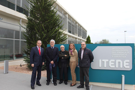 El coordinador institucional del CSIC en la Comunidad Valenciana, Jos Po Beltrn, visit las instalaciones de Itene