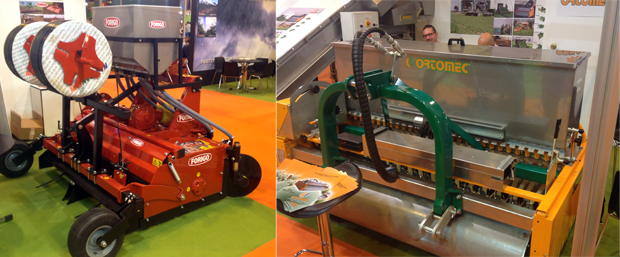 Roter Machinery carried to Fruit Attraction his last novelties for manufacturing of floor, seeds and recoleccin