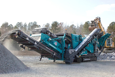 Powerscreen Trakpactor 320Mr