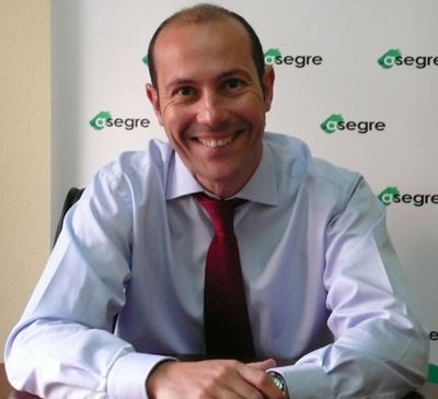 Luis Palomino, secretario general de Asegre