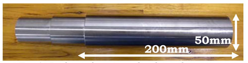 Fig. 3: Probetas de acero utilizadas en los ensayos