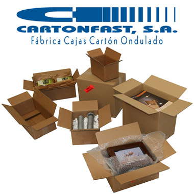 Cartonfast dispone de catlogos en cajas de cartn annimas e impresas
