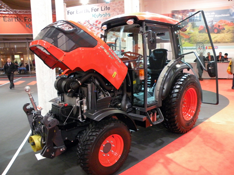 El M8540 de Kubota ha estado a punto de entrar en el podio de los tractores ms vendidos del 2013