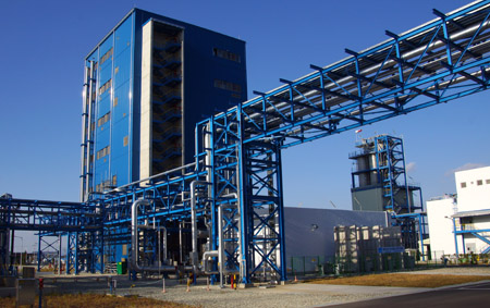 La planta tiene una capacidad de produccin anual de 6.000 toneladas mtricas