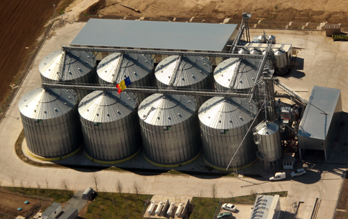 Planta de Magura Independe en Rumana, con una capacidad por silo de 3.395 t y una capacidad total de 21.000 t