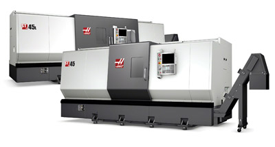 Centro de torneado ST-45 y ST45-L, de bancada larga, de Haas Automation, Inc