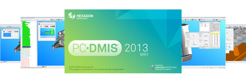 Software de medicin PC-DMIS 2013 MR1 de Hexagon Metrology