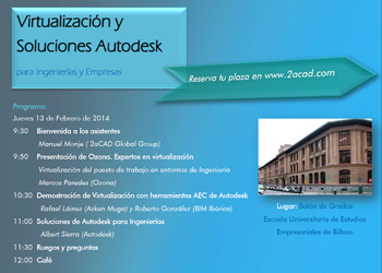 Seminario de Virtualizacin y Soluciones Autodesk para ingenieras y empresas