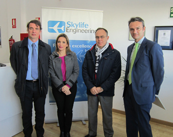 Visita a las empresa Skylife Engineering