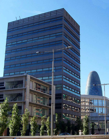 Torre Llacuna, sede de Sensus Espaa en Barcelona