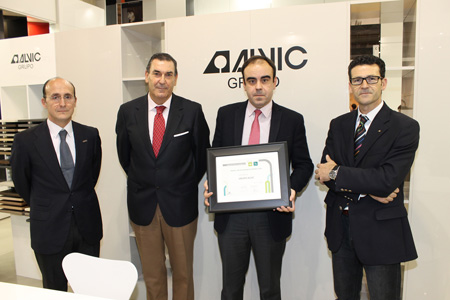 El premio a la 'Mejor imagen de empresa 2014' recay en Grupo Alvic