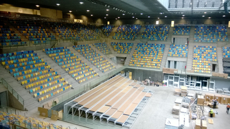 Pabelln Gran Canaria Arena con los asientos Avatar