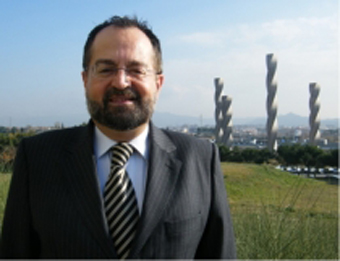 Carles Domnech, consejero delegado de Ability Pharmaceuticals en el Campus de la UAB