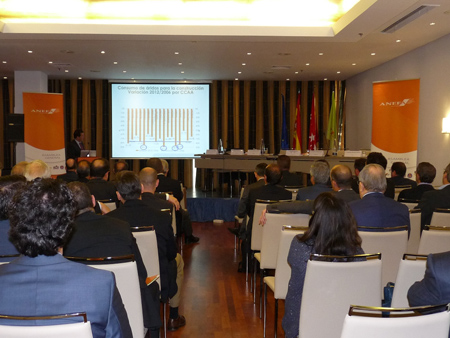 Imagen de la ltima Asamblea General de Anefa, celebrada en Madrid