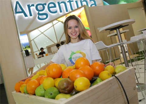 En su apuesta por el mercado hispanohablante, Argentina ha sido este ao el pas asociado de Fruit Logistica