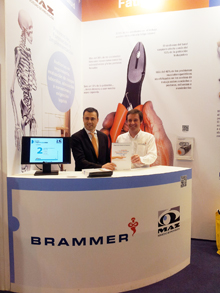 Fernando Lisbona Osma, director tcnico de SPMAZ, y Gonzalo Amiano, especialista en Equipos de Proteccin Individual en Brammer...