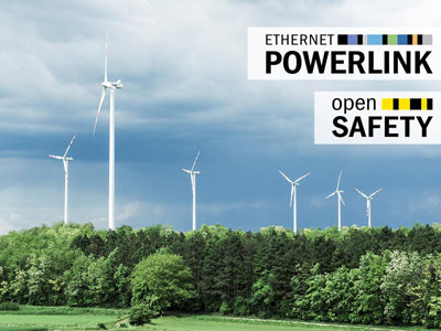 For the automation of wind turbines, B&R bases in the technologies of open source Powerlink and openSAFETY