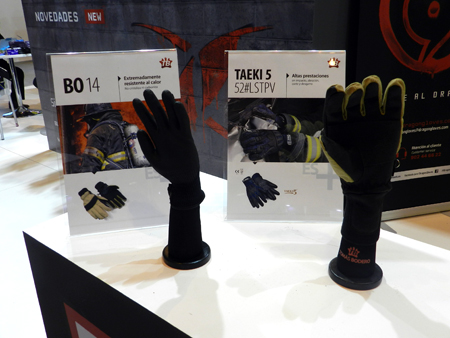 Los dos guantes Dragon seleccionados para la Galera de la Innovacin de Sicur 2014