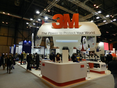 Stand Of 3M in Sicur 2014