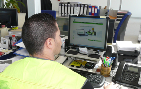 Servicio on line de La Fundacin Laboral de la Construccin