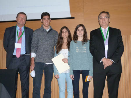 Entrega del premio Xavier Domingo de investigacin qumica para estudiantes