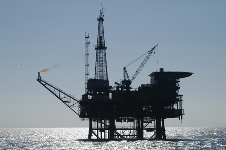 Platform of exploration offshore