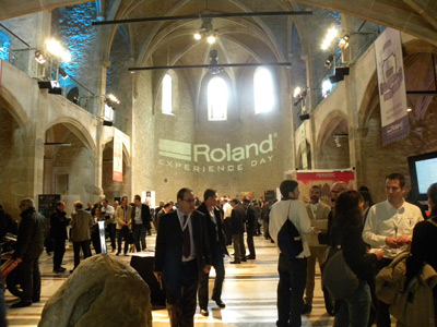 El Roland Experience Day Barcelona reuni a ms de 300 visitantes en el Convent dels ngels de Barcelona