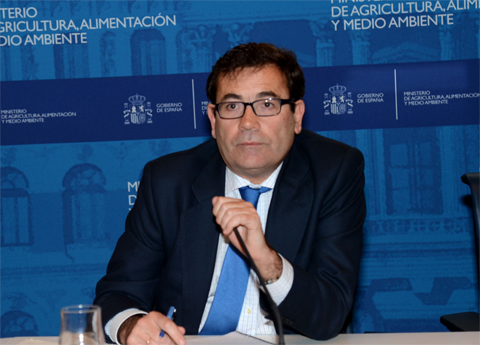 Carlos Cabanas, director general de Producciones y Mercados Agrarios del MAGRAMA