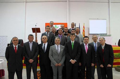 El Consejo Rector de la cooperativa junto al nuevo Secretario Autonmico de Agricultura, Alfredo Gonzlez