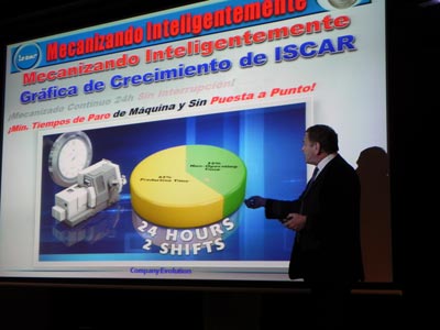 Jacob Harpaz, presidente y CEO del Grupo IMC al que pertenece Iscar...