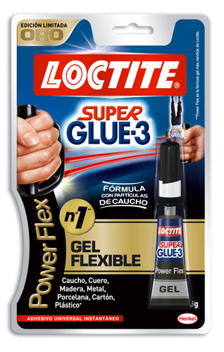 Loctite Super Glue-3 Power Flex Oro