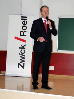 Dr. Jan Stefan Roell, CEO de Zwick Roell Group