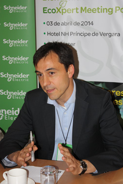 Jorge Trtola, vicepresidente de Building Ecobusiness de Schneider Electric, durante su intervencin
