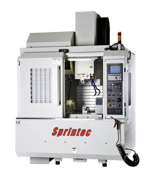 El centro de mecanizado Sprintec TC 70 es ideal para mecanizado de moldes de aluminio, electrodos de grafito...
