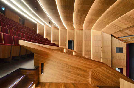 Auditorio principal. Foto: Keijsers Lundiform