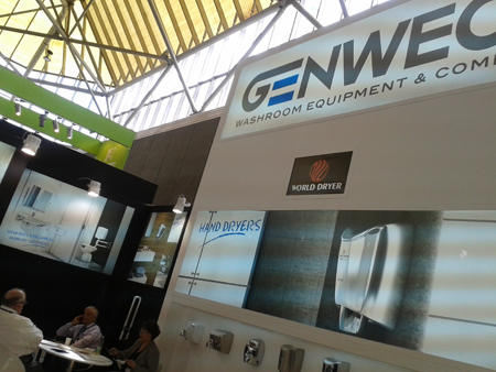 Stand Of Genwec in the fair Issa Interclean