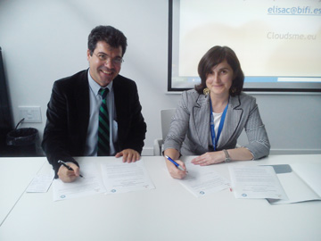 Firma del acuerdo de colaboracin entre Manu-Ket y Nanofutures