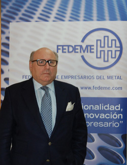 Francisco Moreno Murueve, nuevo presidente de la Federacin de Empresarios del Metal
