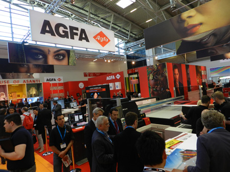 Stand de Agfa Graphics en Fespa Digital 2014