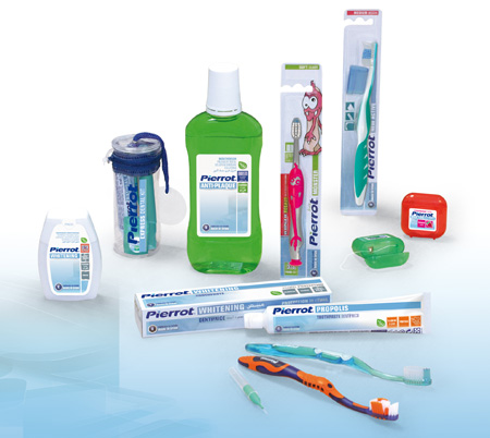 The range of products Fushima includes toothbrushes, brushes interdentales, dental flosses, creams, rinses, brushes of peel...