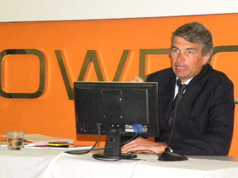 Lodovico Bussolati, CEO del Grupo Same Deutz-Fahr, repas los objetivos de la compaa para este 2014