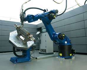 Máquina de soldadura láser robótica y portátil