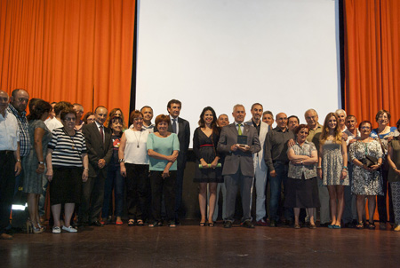 Entrega del III Premio a la Integracin de la Elica 2013, para celebrar el Da Mundial del Viento