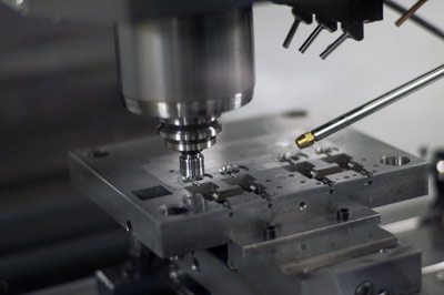 La tecnologa de Haas ha permitido Gaes para acelerar el proceso de mecanizado de piezas delicadas y de alta precisin